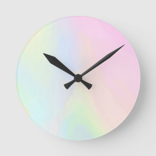 Unicorn Things 1 Round Clock