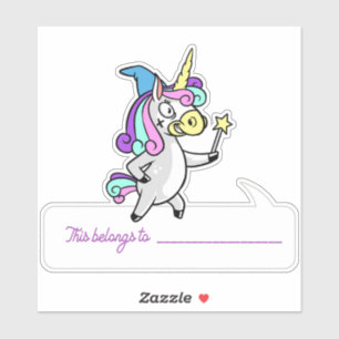 Unicorn This Belongs To - Back To School