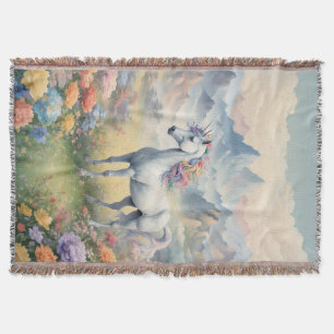 Unicorn Throw Blanket