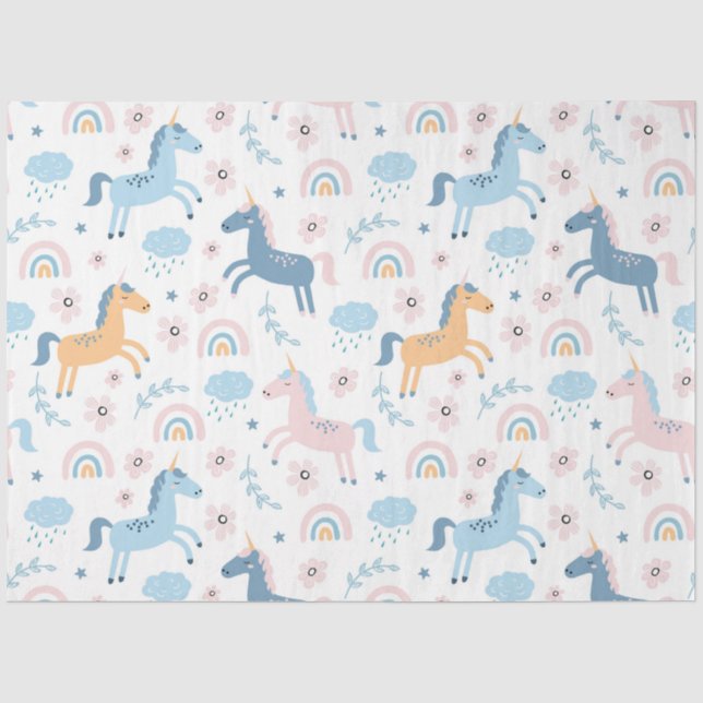 Unicorn Tissue Paper (Front)