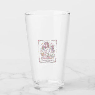 Unicorn Too Glam to Gallop Adorable Apparel Graphi Glass