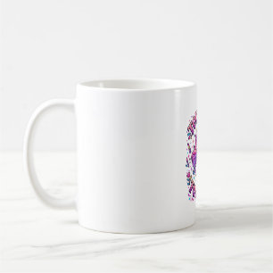 Unicorn Too Glam to Gallop Commercial Print on Dem Coffee Mug