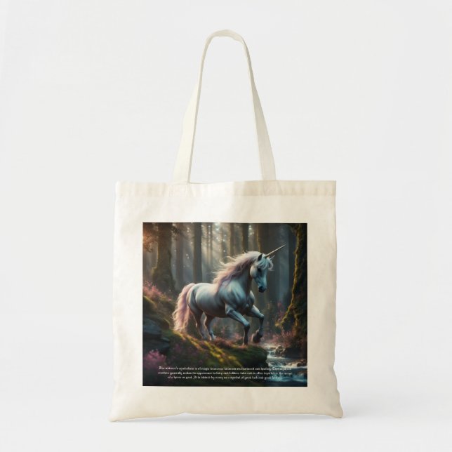Unicorn  tote bag (Front)