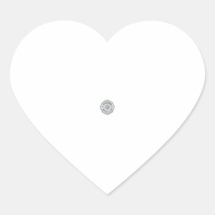 Unicorn Travel Club Original Zazzle Design_1 Heart Sticker