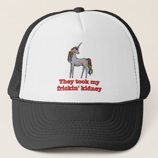 Unicorn Trucker Hat (Front)