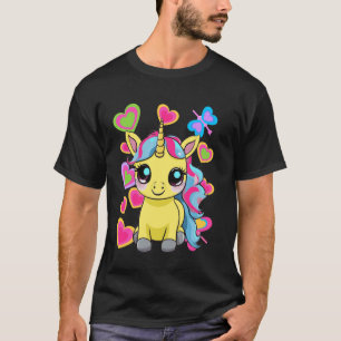 Unicorn Unicorn Child Children Girls Mythical Crea T-Shirt