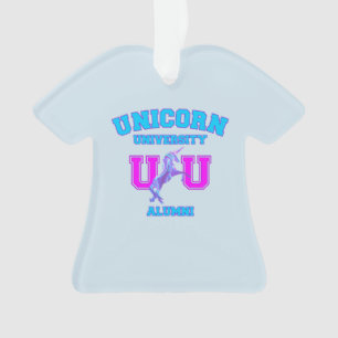 Unicorn University Ornament