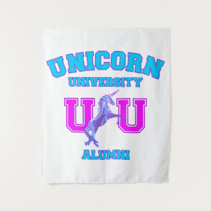 Unicorn University Tapestry