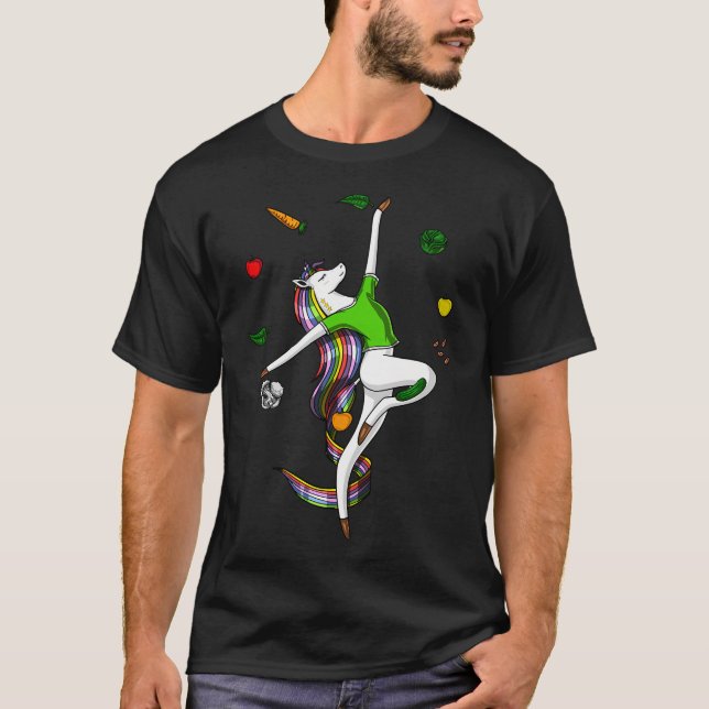 Unicorn Vegetarian T-Shirt (Front)