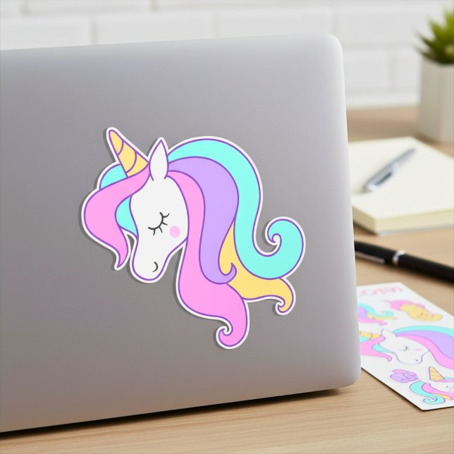 Unicorn Vinyl Sticker (Unicorn Vinyl Sticker)