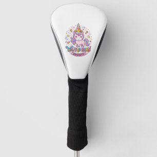 Unicorn Waffle Horn Society Print Ready Apparel Gr Golf Head Cover