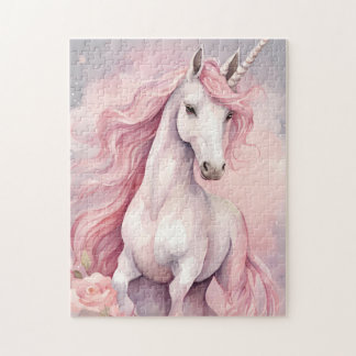 Unicorn Wall Clock Jigsaw Puzzle