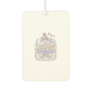Unicorn Wanderlust Unicorn Gift Idea Vector Design Car Air Freshener