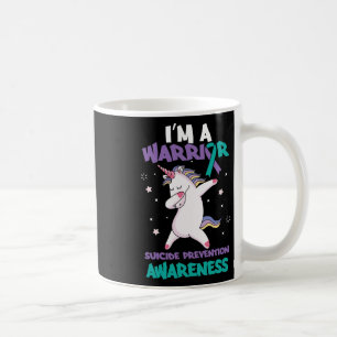 Unicorn Warrior Suicide Awareness Suicide Tee Coffee Mug