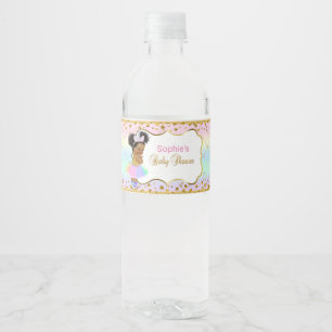 Unicorn water bottle wrappers label