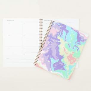 Unicorn Watercolor Pastels   Planner