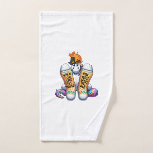 Unicorn Wearing Socks Men Women Kids Boys Girls Th Hand Towel