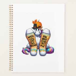 Unicorn Wearing Socks Men Women Kids Boys Girls Th Planner
