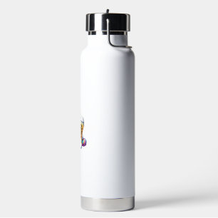 Unicorn Wearing Socks Men Women Kids Boys Girls Th Water Bottle