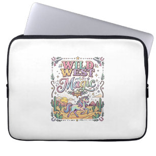 Unicorn Wild West Magic Original Laptop Sleeve