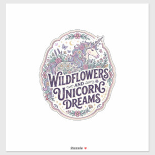 Unicorn Wildflowers and Unicorn Dreams POD Ready M