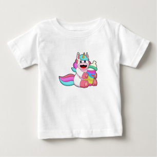 Unicorn with Baby bottle.PNG T-Shirt