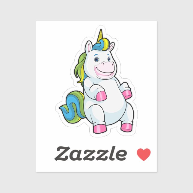 Unicorn with big Belly (Sheet)