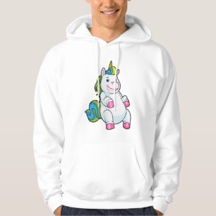 Unicorn with big Belly Hoodie