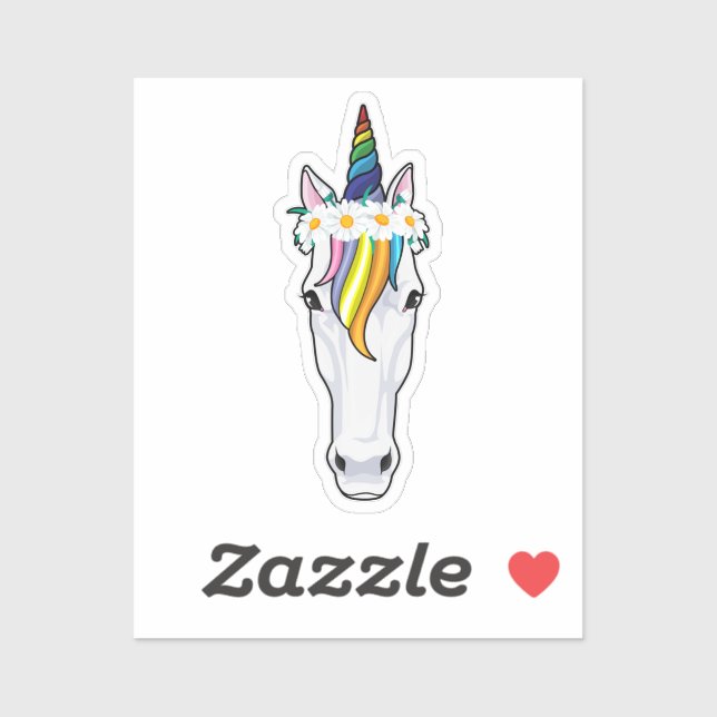 Unicorn with Flowers (Sheet)