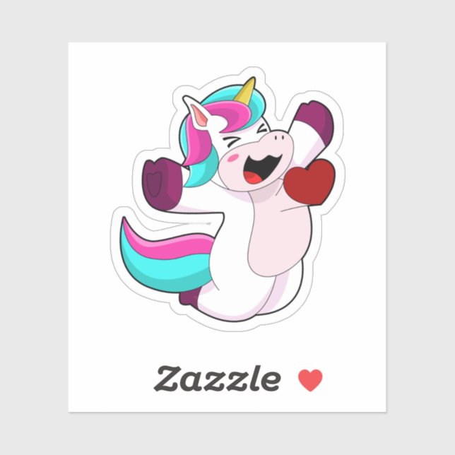 Unicorn with Heart (Sheet)