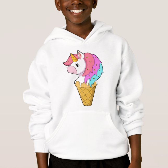 Unicorn with Ice cream (Front)