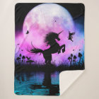 Unicorn with little fairy