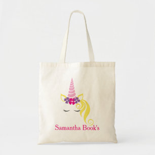 Unicorn with Pony Tote Bag