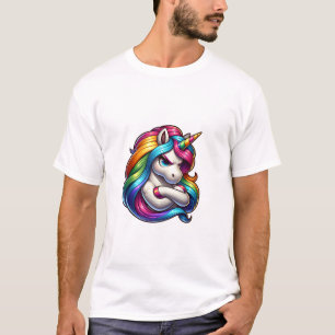 Unicorn With Rainbow Mane Art Tank Top