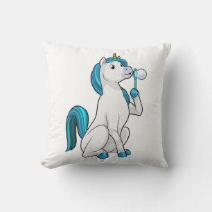Unicorn with Soap bubbles Cushion