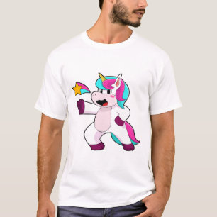 Unicorn with Star T-Shirt
