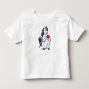 Unicorn with Strawberry Fruit Toddler T-Shirt