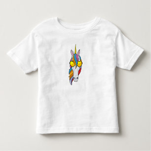 Unicorn with Sunglasses Toddler T-Shirt