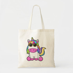 Unicorn with Sunglasses Tote Bag