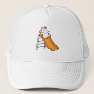 Unicorn with Swing Trucker Hat