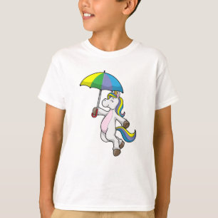 Unicorn with Umbrella T-Shirt