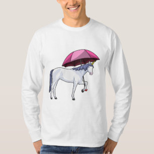 Unicorn with Umbrella T-Shirt