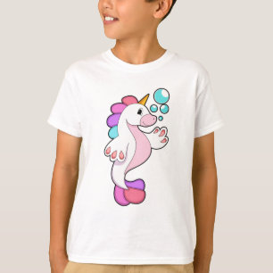 Unicorn with Water bubbles.PNG T-Shirt