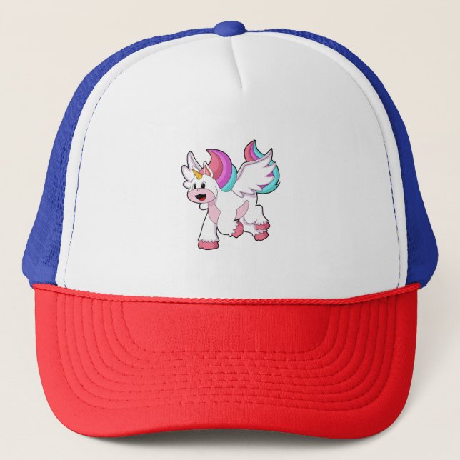 Unicorn with Wing.PNG Trucker Hat (Front)