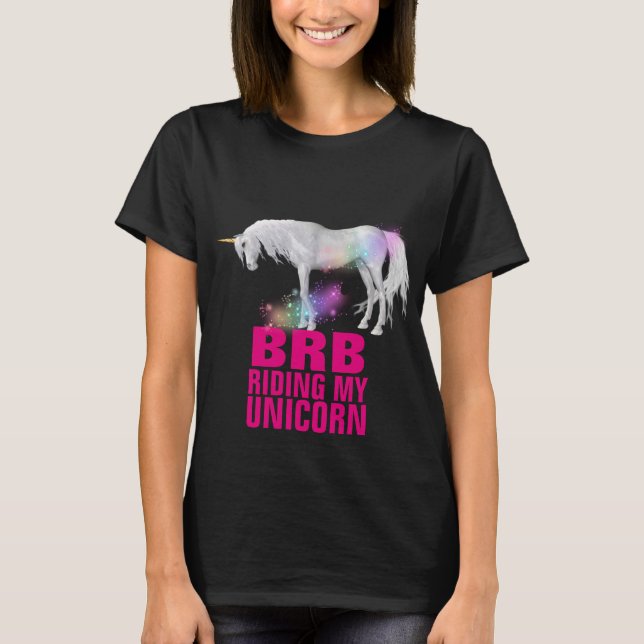 *Unicorn Women's Basic T-Shirt (Front)