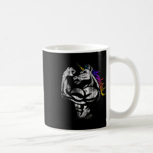 Unicorn Workout Fathers Day Gift Weightlifting Gym Coffee Mug