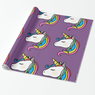 unicorn wrapping paper