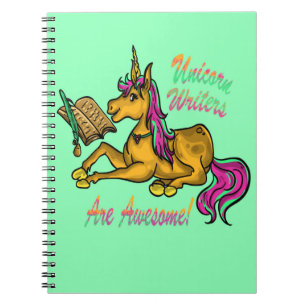 Unicorn Writers Are Awesome Notebook