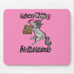 Unicorn Writing - Do Not Disturb Mouse Pad