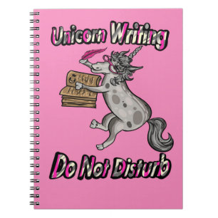 Unicorn Writing - Do Not Disturb Notebook